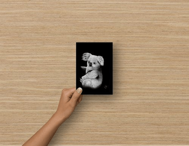 Carte Postale - Koala (reproduction Aquarelle)